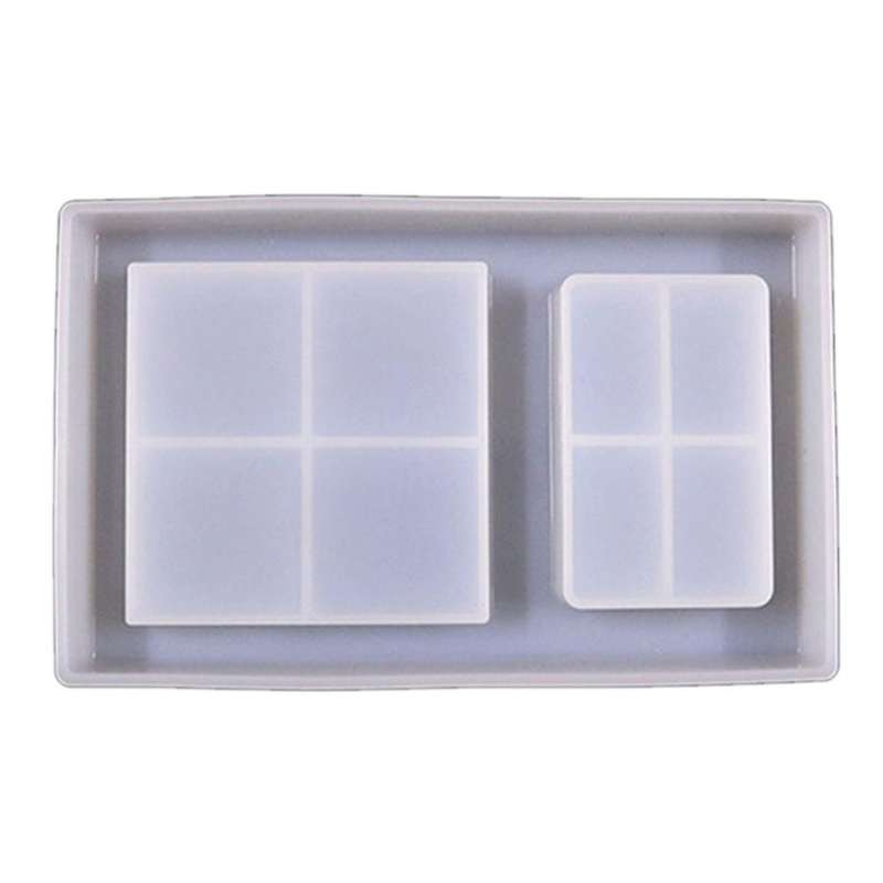 Diy Crystal Epoxy Swing Table 2 In 1 Tray Epoxy Mould Box Silicone A