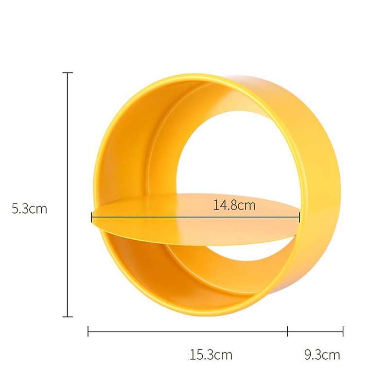 Cake Mold Chiffon Live Bottom Oven Round Ceramic Baking Tools,6 Inch