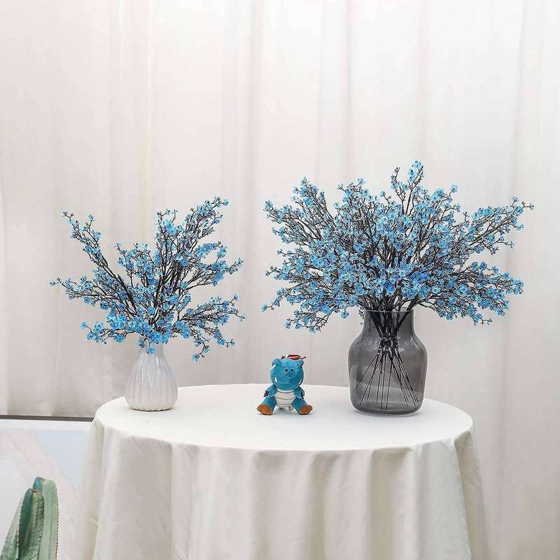 Faux Flower Fake Babys Breath Flower Bulk Artificial Gypsophila B