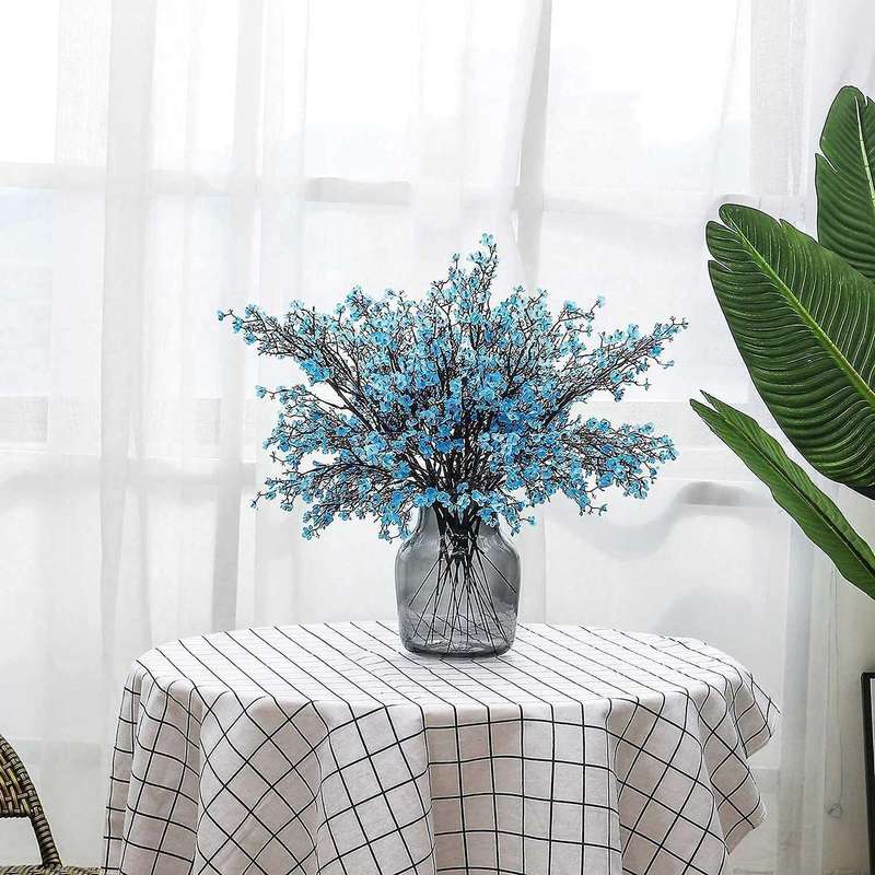 Faux Flower Fake Babys Breath Flower Bulk Artificial Gypsophila B