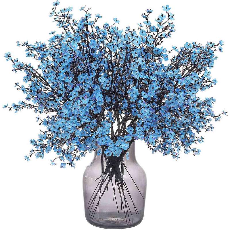 Faux Flower Fake Babys Breath Flower Bulk Artificial Gypsophila B