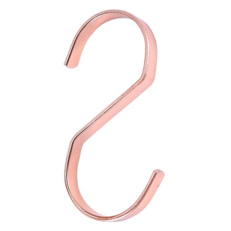 Stainless Steel S-shaped Hook Drying Rack Rose Gold Pants Bag Hanger