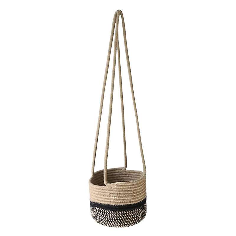Garden Plant Hangers Rope Hanging Planter Woven Hanging Planter