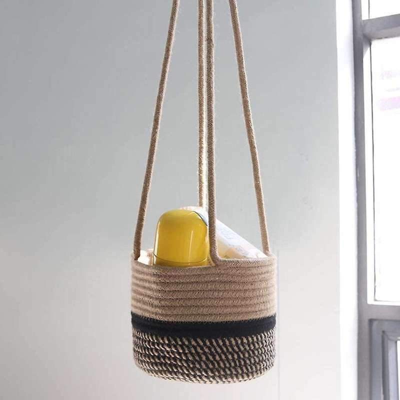 Garden Plant Hangers Rope Hanging Planter Woven Hanging Planter