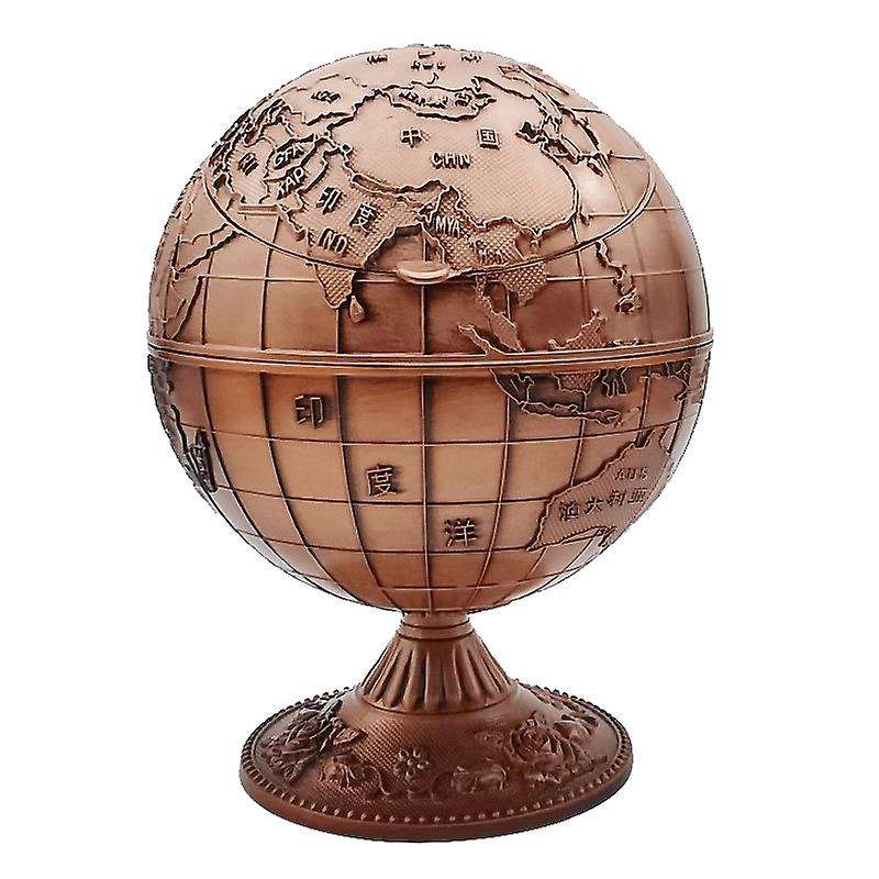 Retro Home Office Hotel Ashtray Smoking Accessories, Ancient Copper