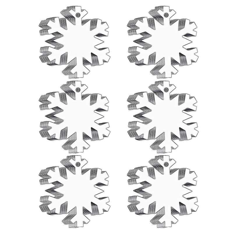Christmas Ornament Blank Diy Blank Clear with Hole for Diy Craft