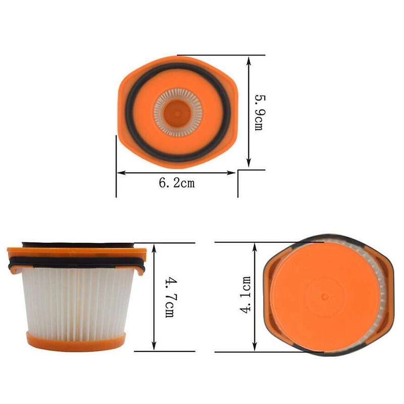 5 Pcs Filter for Shark Wandvac System Ws620 Ws630 Ws632 Accessories