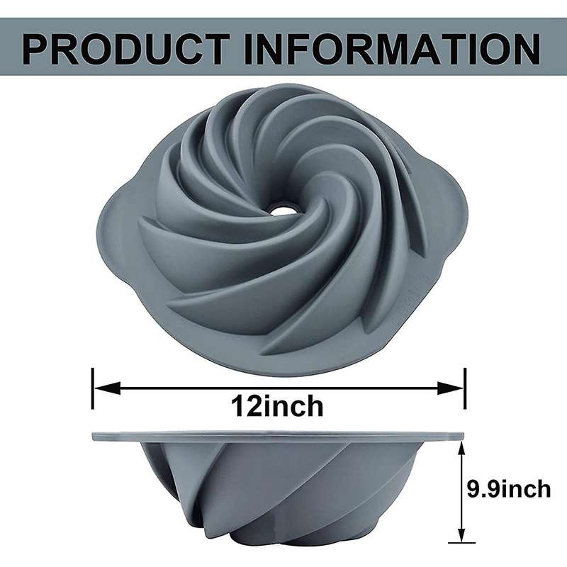 Cake Pans 12-inch (about 30 Cm) Non-stick Silicone Cake Pans Mini