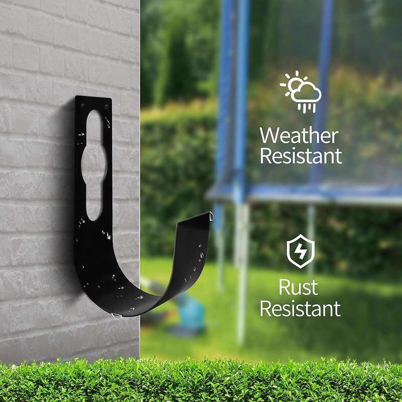 Garden Hose Holder - 2pack Water Hose Holder Metal Hook(2pcs)