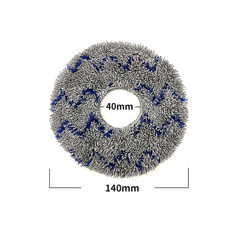 9 Pcs Mop Cloth for Ecovacs Deebot T10 Turbo Robotic Vacuum Cleaner