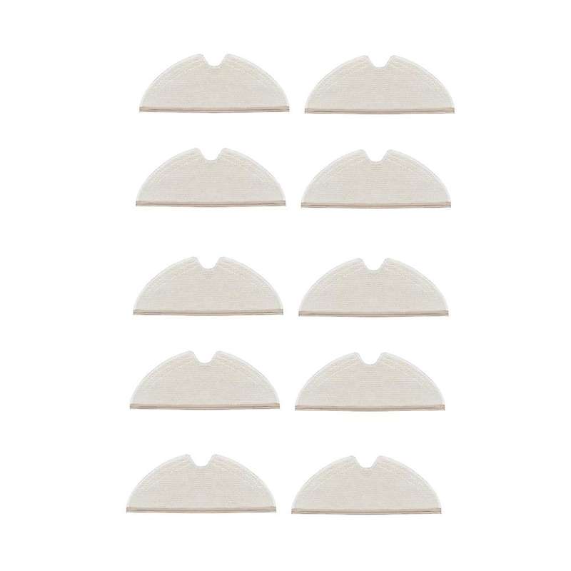 10pcs Mop Cloths for Xiaomi Roborock T8 for Roborock Vacuum Cleaner
