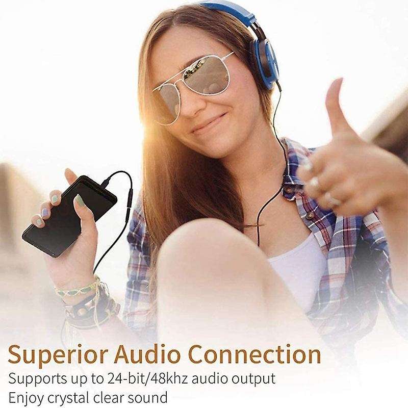 Type-c to 3.5mm Audio Adapter, Usb Type C to 3.5mm Headphone Jack