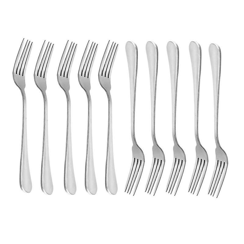 Dinner Forks, Heavy-duty Stainless Steel Dinner Forks Set Of 10