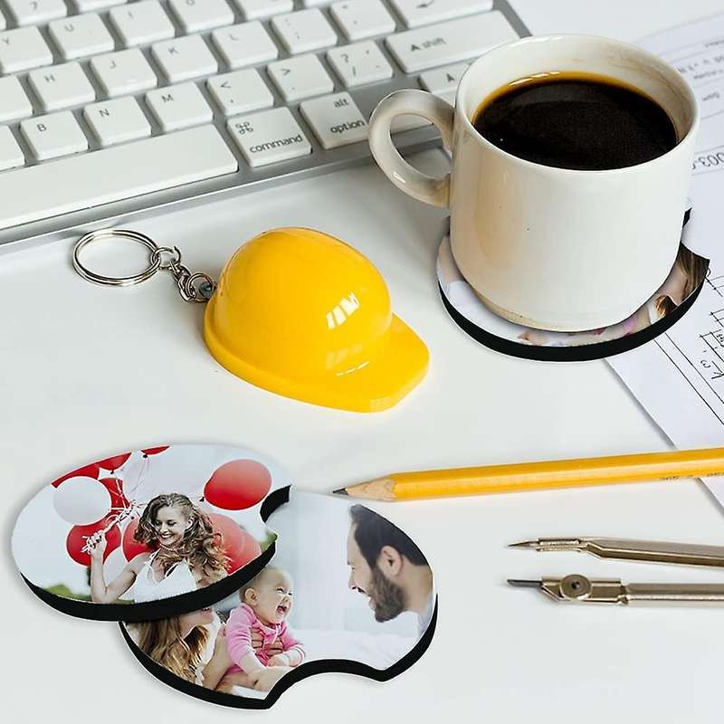 Sublimation Blanks Products Sublimation Car Cup Coasters Blanks