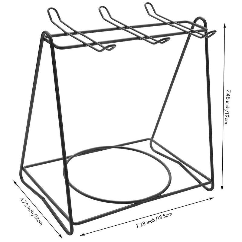 Stainless Steel Coffee Cup Holder Hanging Partition Cup Holder