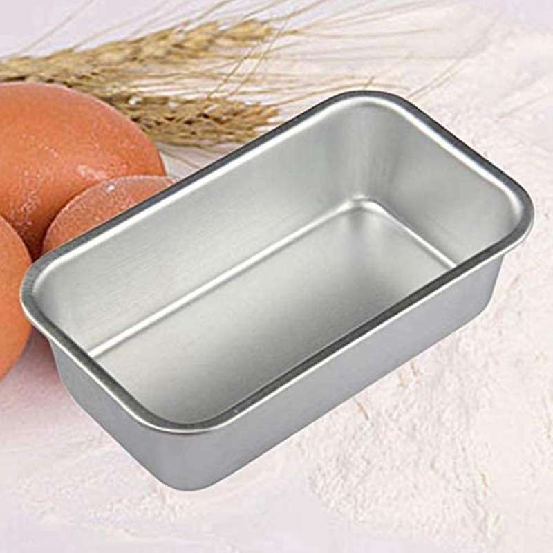 10pcs Aluminum Alloy Loaf Tin Rectangular Bread Mould Baking Tools