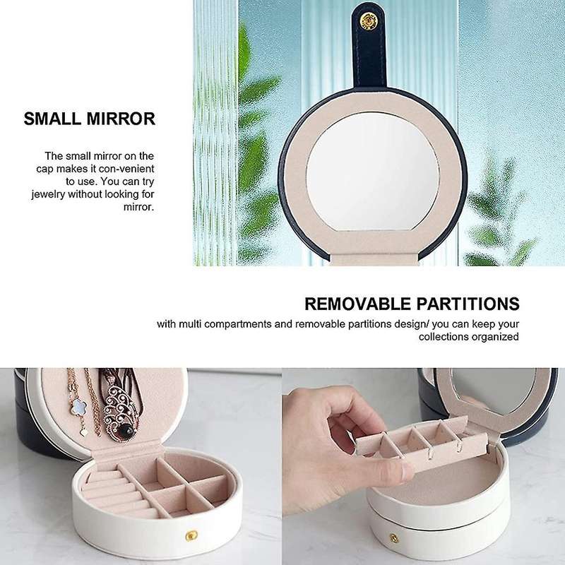 Jewelry Box for Ring Earring Necklace Bracelet Storage Holder