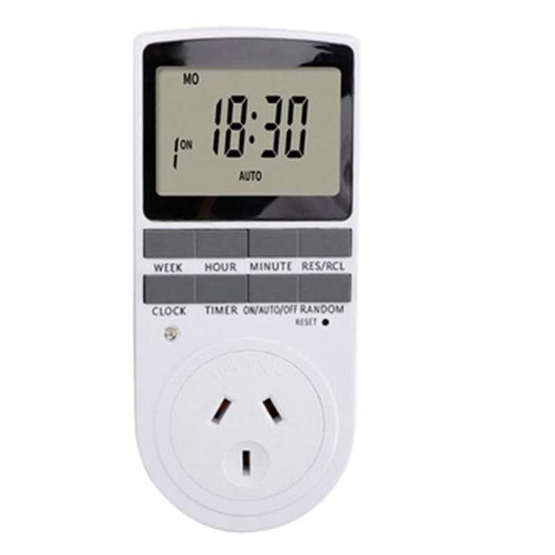 Electronic Digital Timer Switch Socket Kitchen Timer Outlet Au Plug