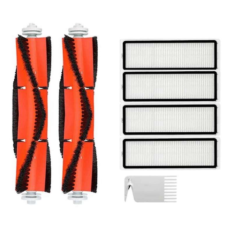 7pcs Washable Hepa Filter Main Brush for Dreame S10 S10 Pro Robot
