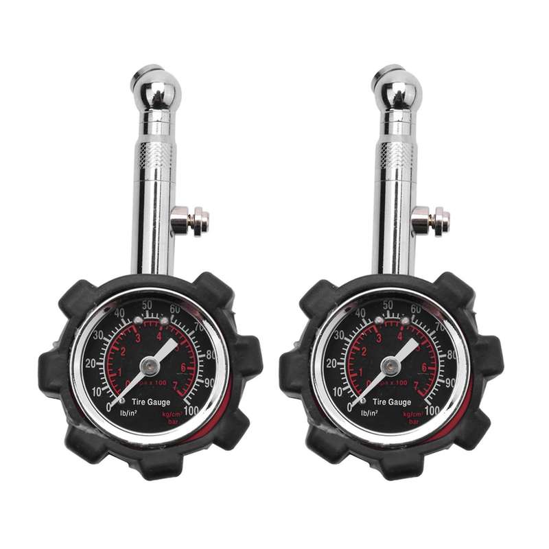 Car 100psi Multi-function Tire Pressure Gauge Tire