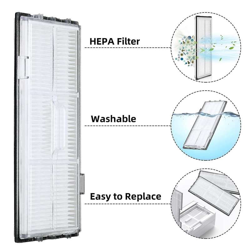 For Xiaomi Roborock S7 Robot Main Side Brush Mop Cloth Hepa Filter