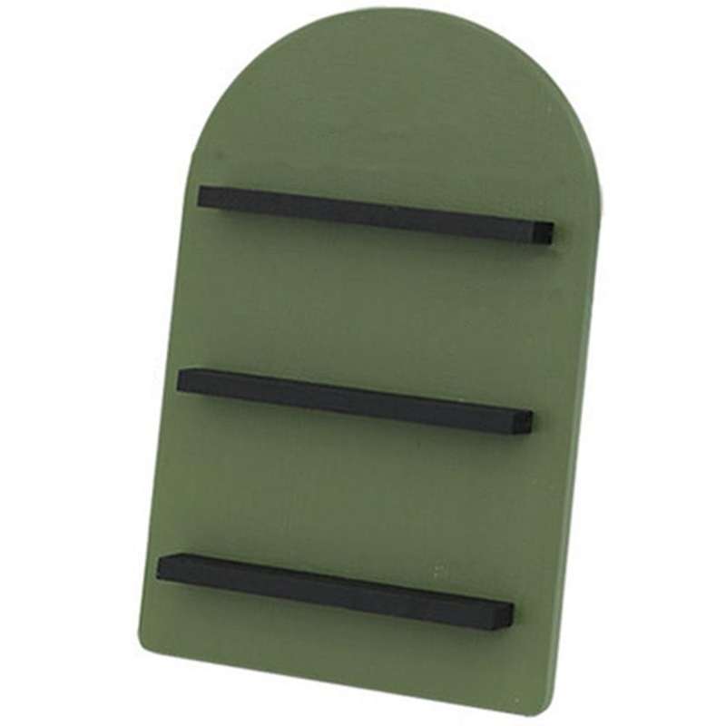 Vertical Wooden Storage Shelf Home Organization Shelf Kitchen -green