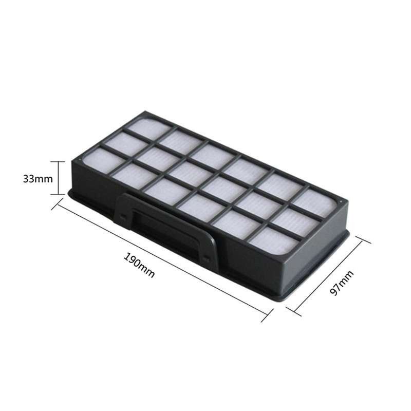 4x Sweeping Robot Accessories for Rowenta Filter Front Rear Filters