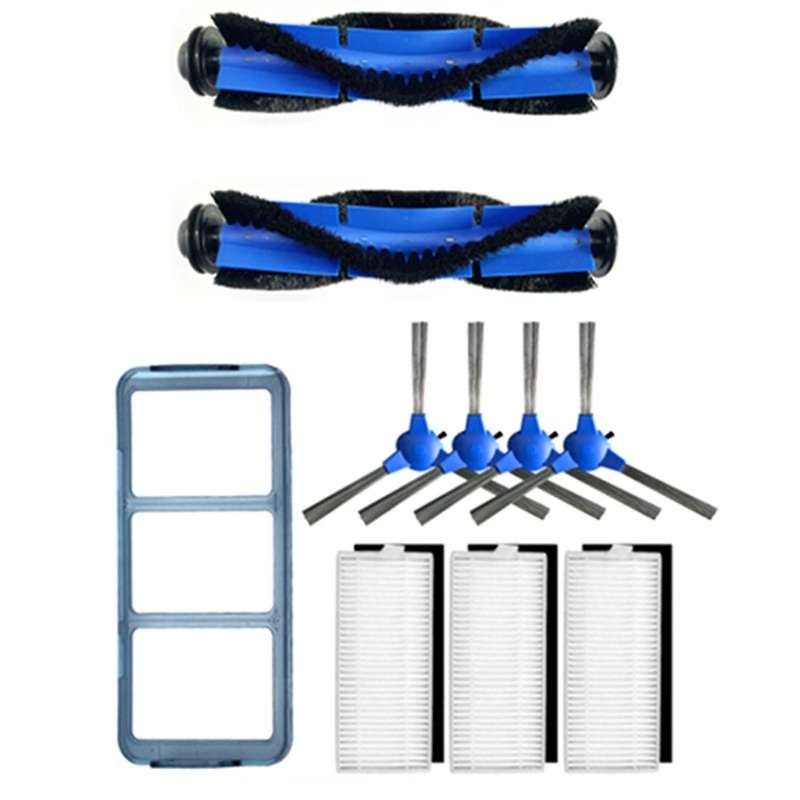 1set Roller Side Brush Filter for Anker Eufy Robot Vacuum Cleaner
