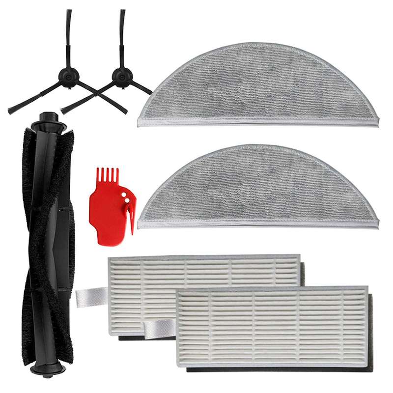 Side Main Brush Hepa Filters Rag for Lydsto R1 Vacuum Cleaner Parts