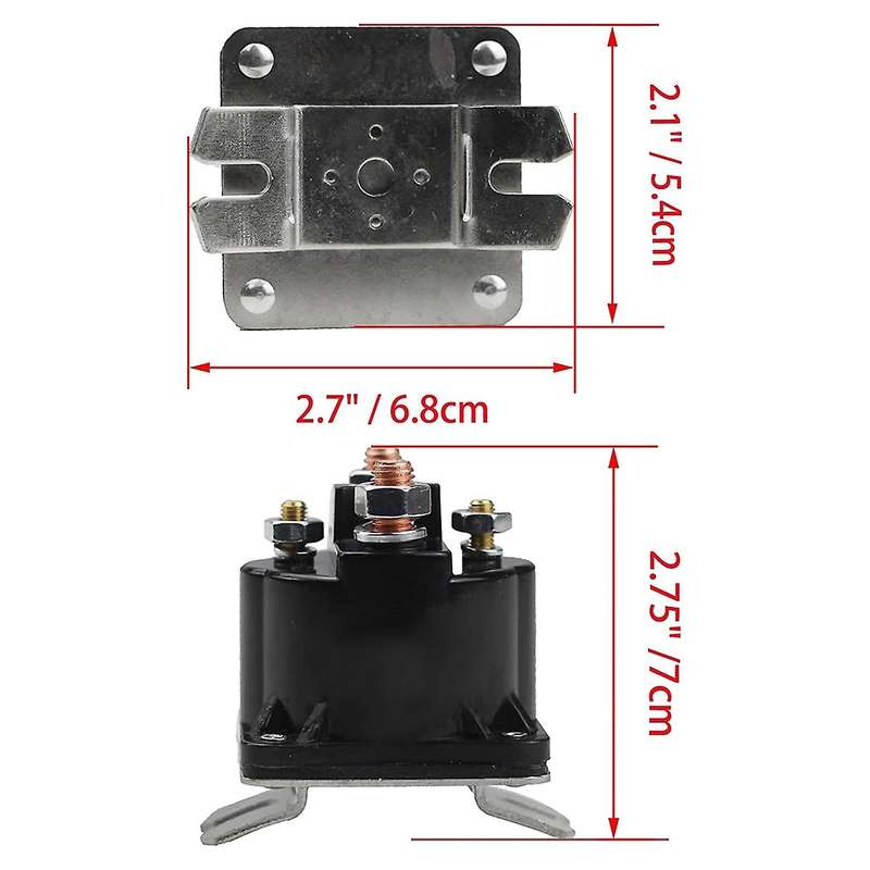 Solenoid 12 V 4 Terminal 100 Amp Duty Solenoid Relay Saz4201gj 7522