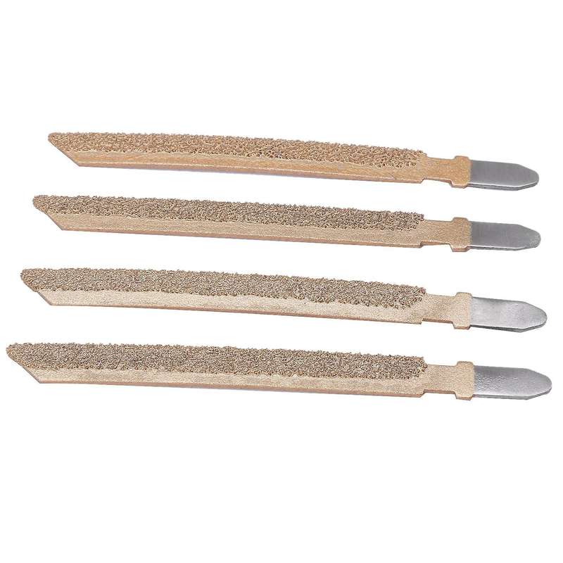 Vacuum Brazed Diamond Jigsaw Blade Very Fast Cutting Speed