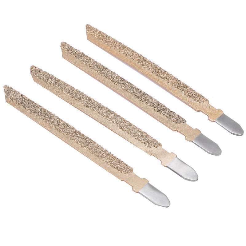Vacuum Brazed Diamond Jigsaw Blade Very Fast Cutting Speed