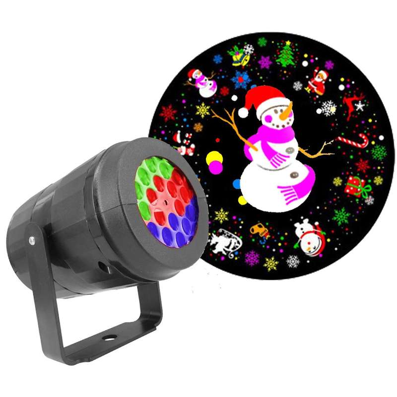 Christmas Projector Lights,16 Patterns Led Projector Lights Eu Plug
