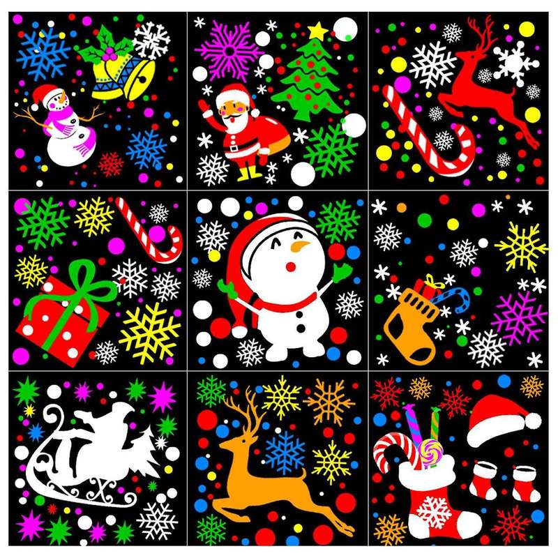 Christmas Projector Lights,16 Patterns Led Projector Lights Eu Plug
