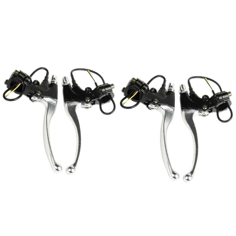 1 Pair Electric Bike Brake Lever Parts for Electric Bike Scooter