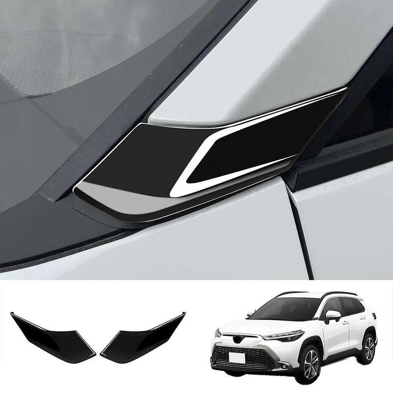 A Column Sticker Trim Modification Accessories Bright Black