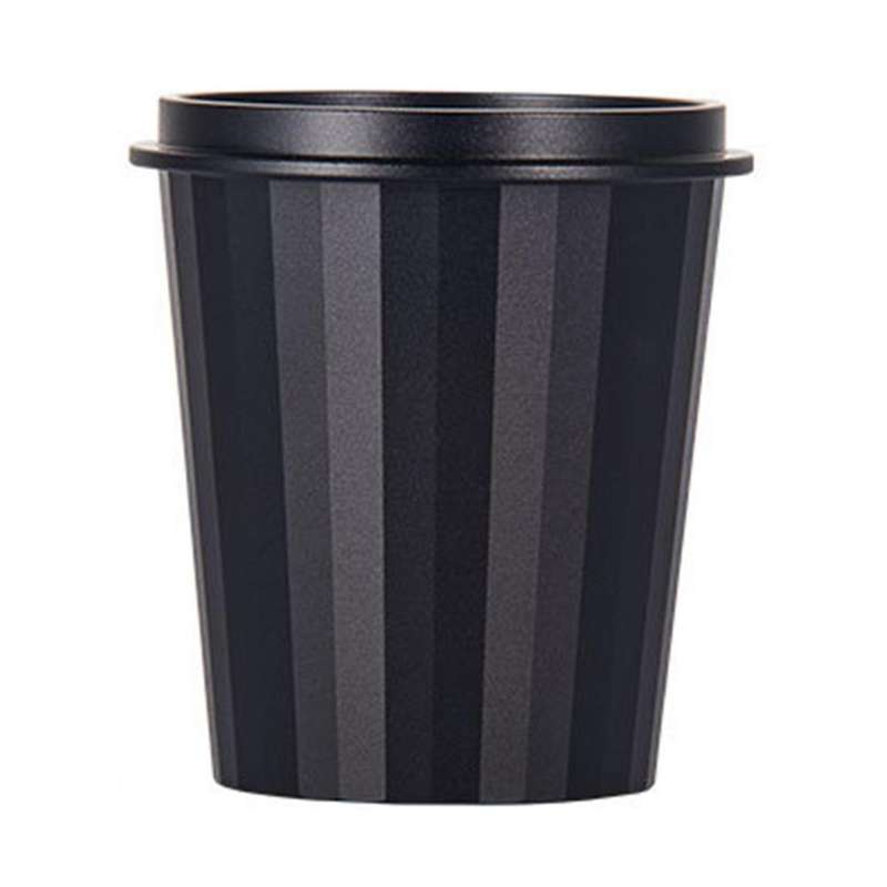 58mm Coffee Dosing Cup Sniffing Mug for Espresso Machine Black