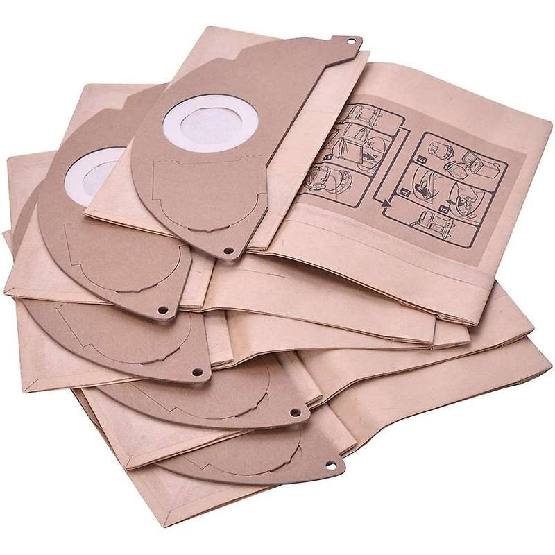 10-pack Dust Bag Vacuum Bag Filter for Karcher A2000 to A2099