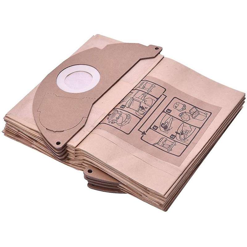 10-pack Dust Bag Vacuum Bag Filter for Karcher A2000 to A2099