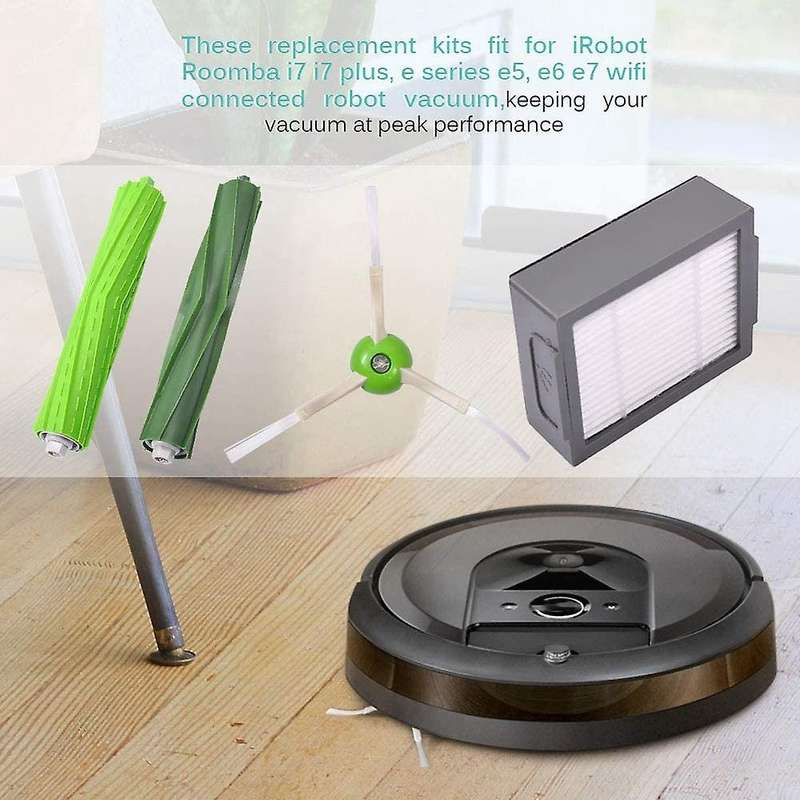 Main Brush Replacement Kit for Irobot Roomba I Series I7 E5 E6 E7 I7+