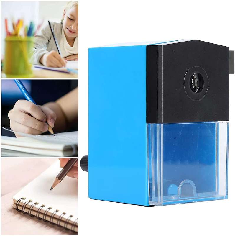 Kw-trio Handle Pencil Sharpener Hand Crank Desktop Pencil Sharpener