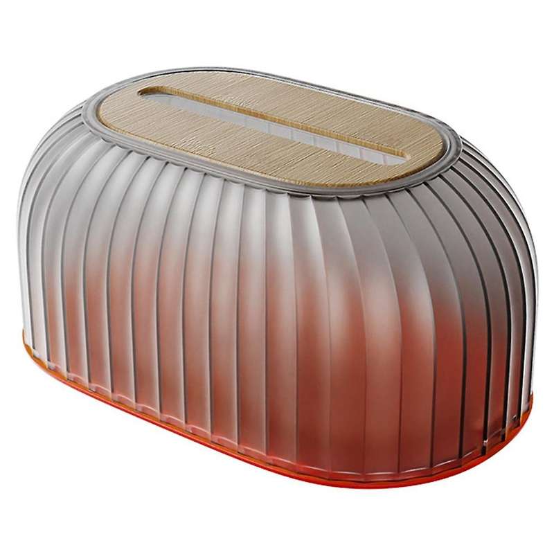 Striped Paper Box Desktop European-style Wet Tissue Box Household, B