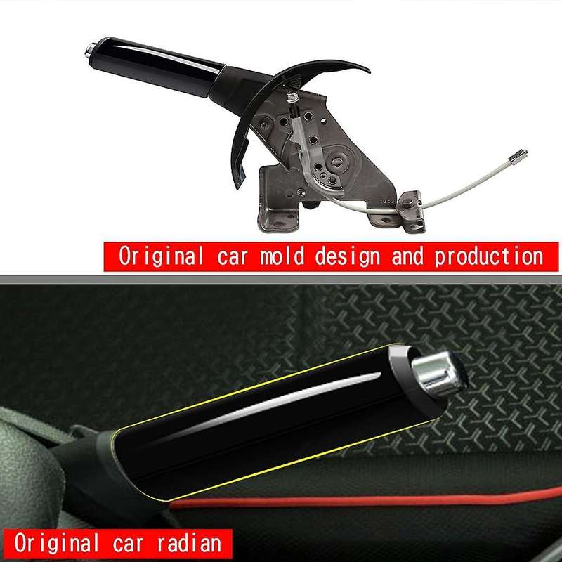 Car Abs Glossy Black Handbrake Cover for Toyota Raize 2021 2022