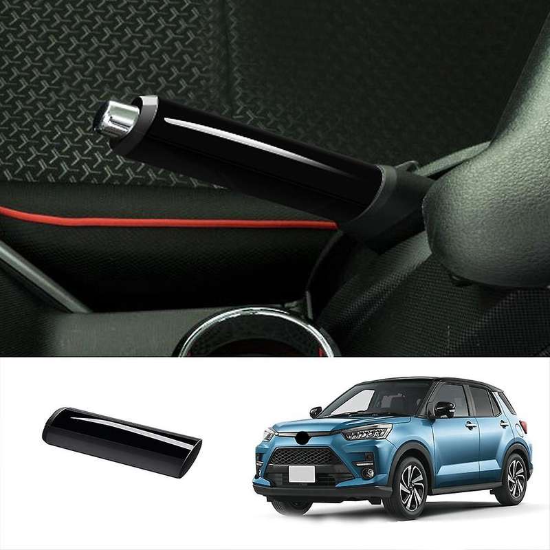 Car Abs Glossy Black Handbrake Cover for Toyota Raize 2021 2022