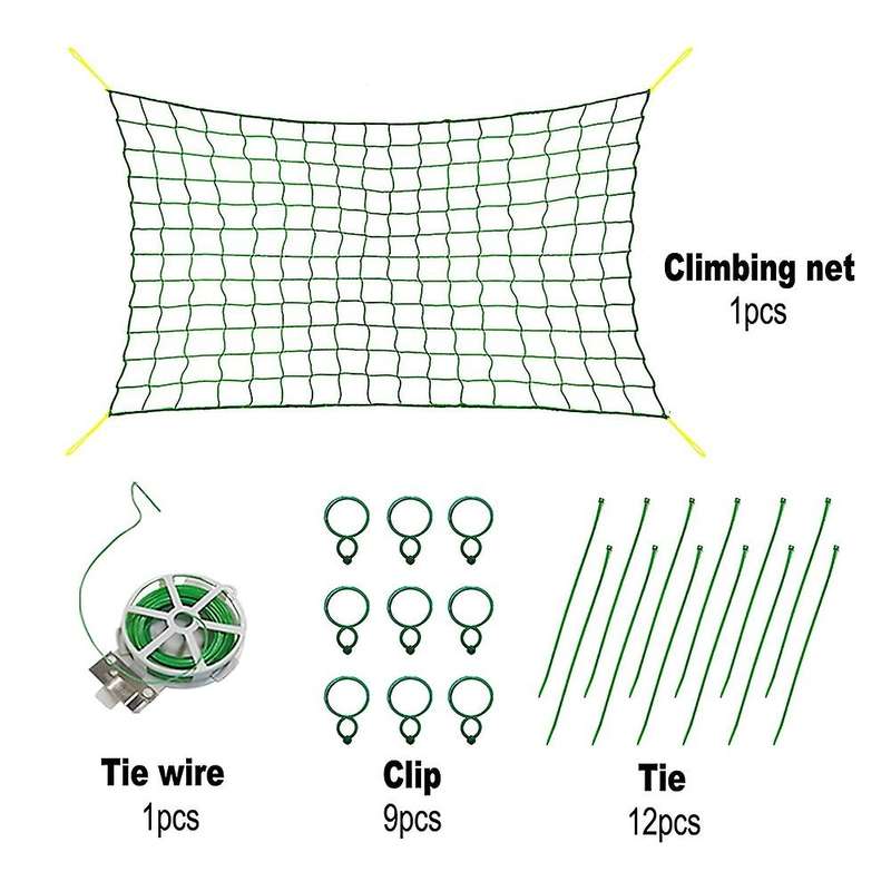 Plant Trellis Netting Garden Plant Netting Mesh for Plants Trees