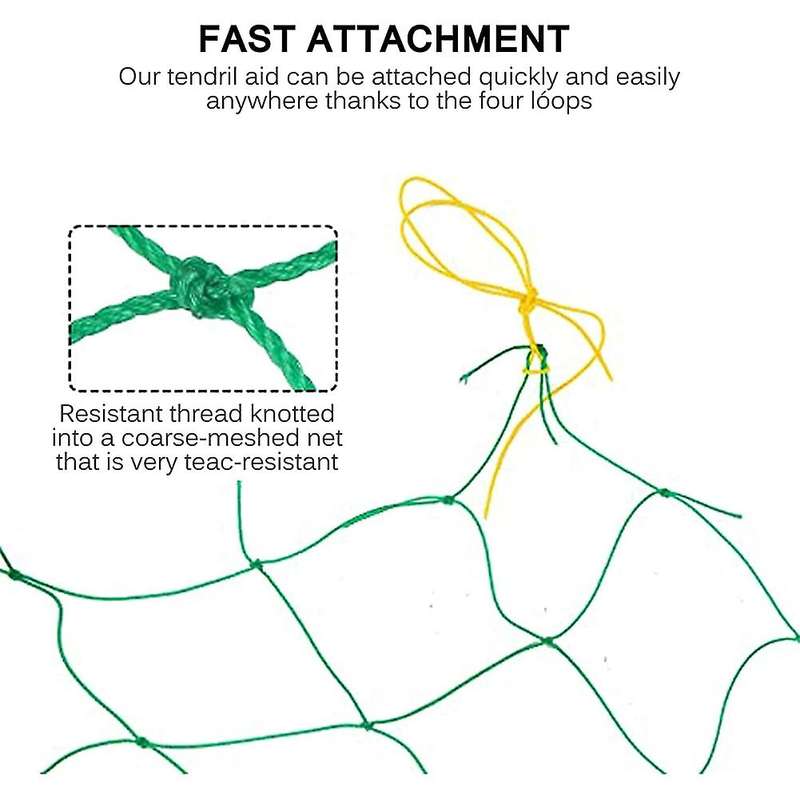 Plant Trellis Netting Garden Plant Netting Mesh for Plants Trees