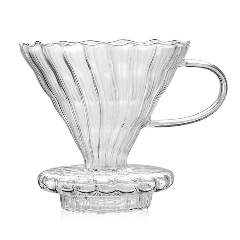 Glass Coffee Filter Coffee Filter Coffee Pot Funnel B