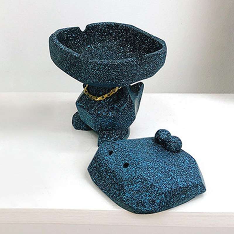 Ashtray with Lid for Outside Ashtray Mold for Resin Home Patio Indoor
