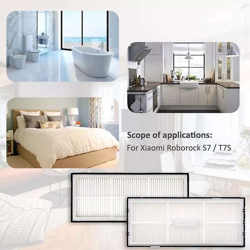 Hepa Filter Side Brush Mop Cloths for Xiaomi Roborock S70 S75 S7max