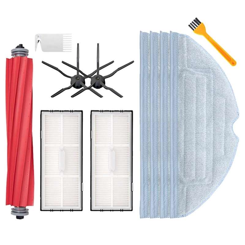 Hepa Filter Side Brush Mop Cloths for Xiaomi Roborock S70 S75 S7max